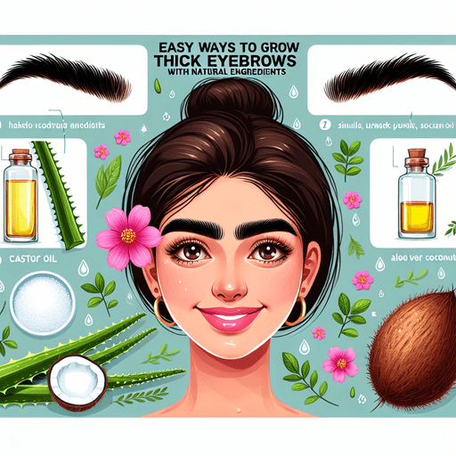 Cara Mudah Membuat Alis Tebal dengan Bahan Alami